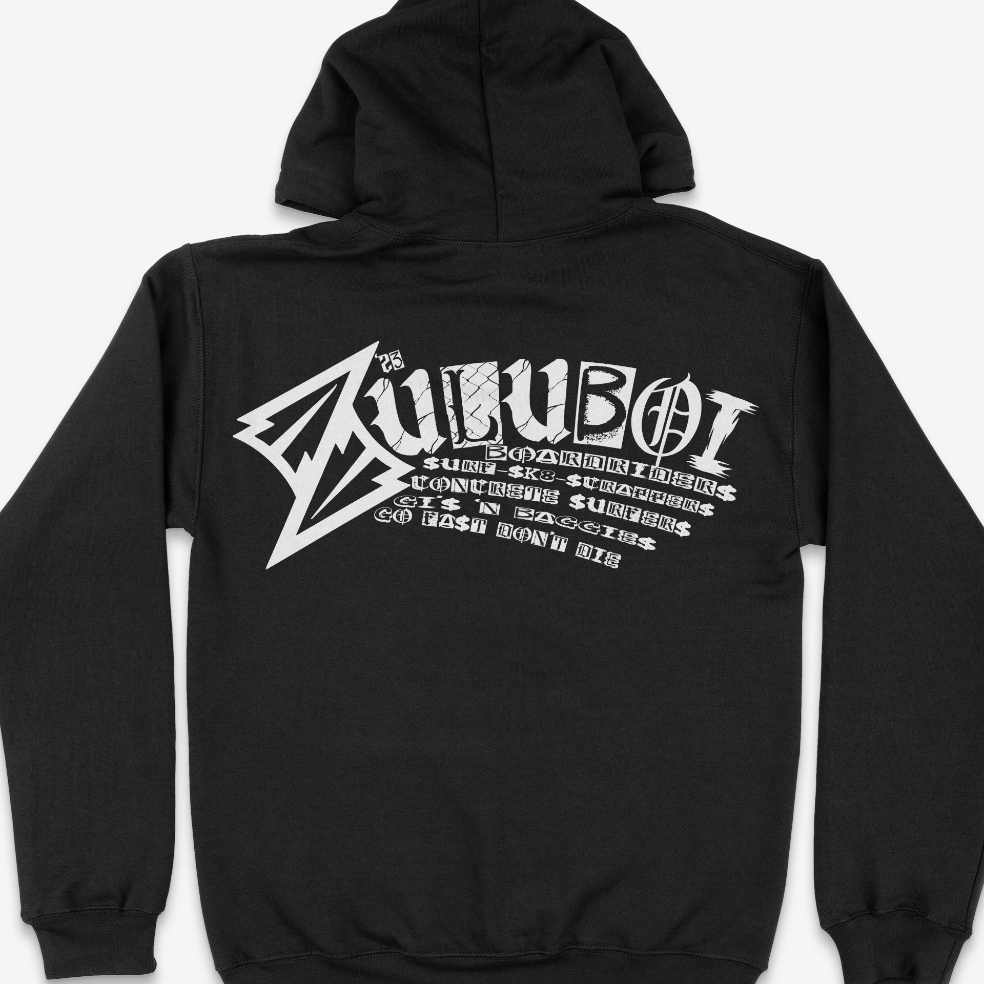 Ransom Note Hoodie Adult Black/Army/Red