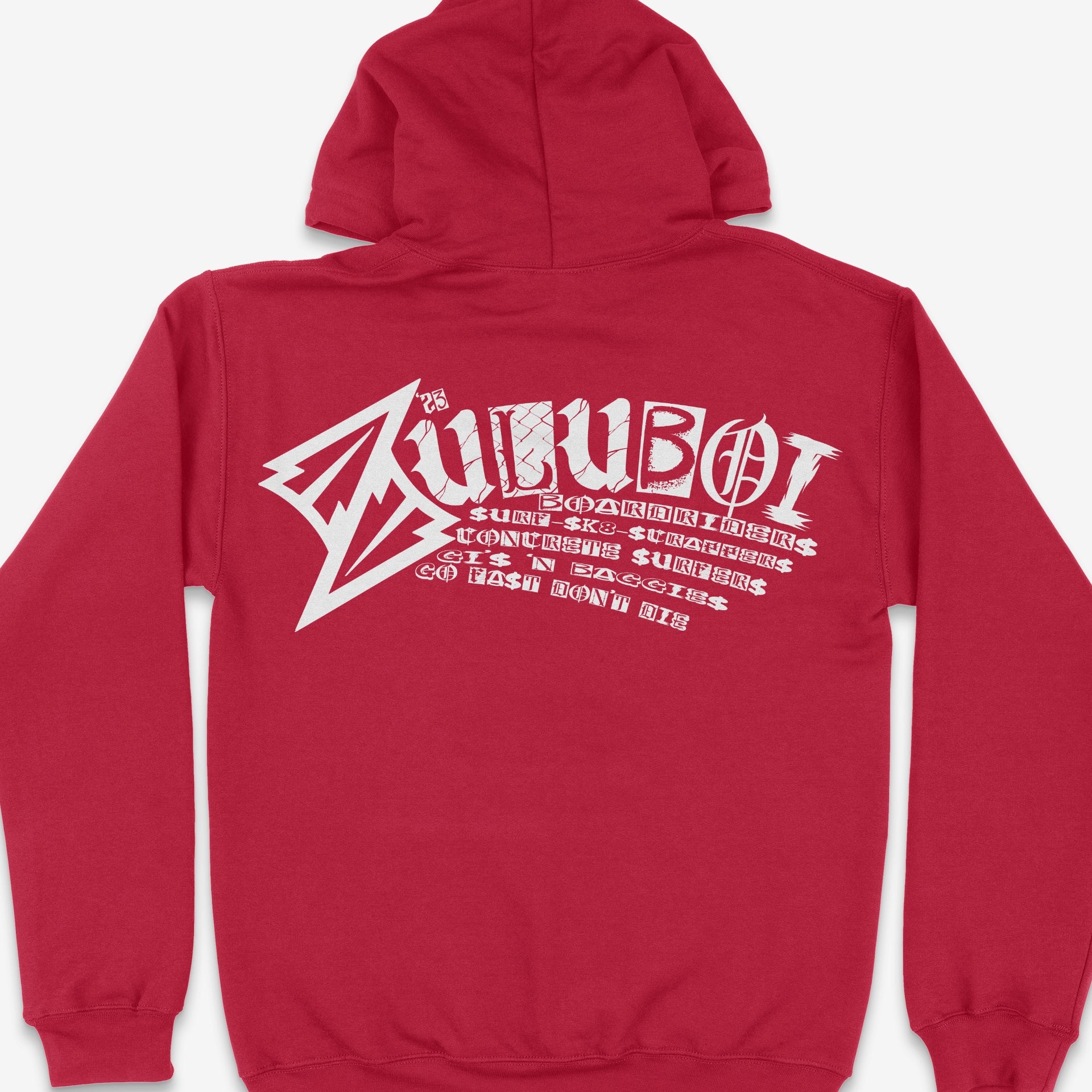 Ransom Note Hoodie Adult Black/Army/Red