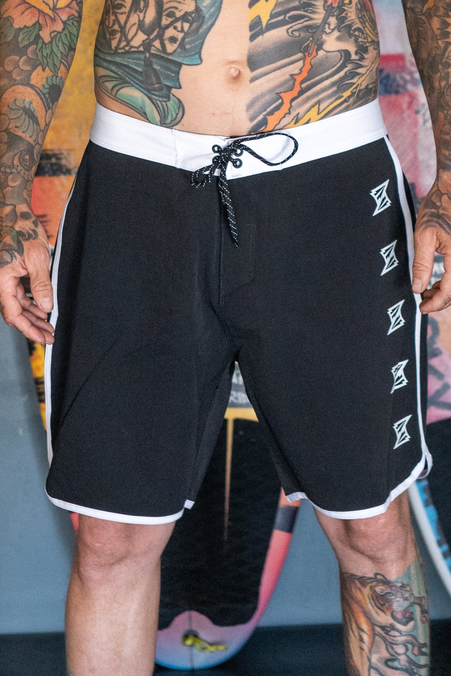 Black Premium Boardshorts – ZuluBoi Apparel