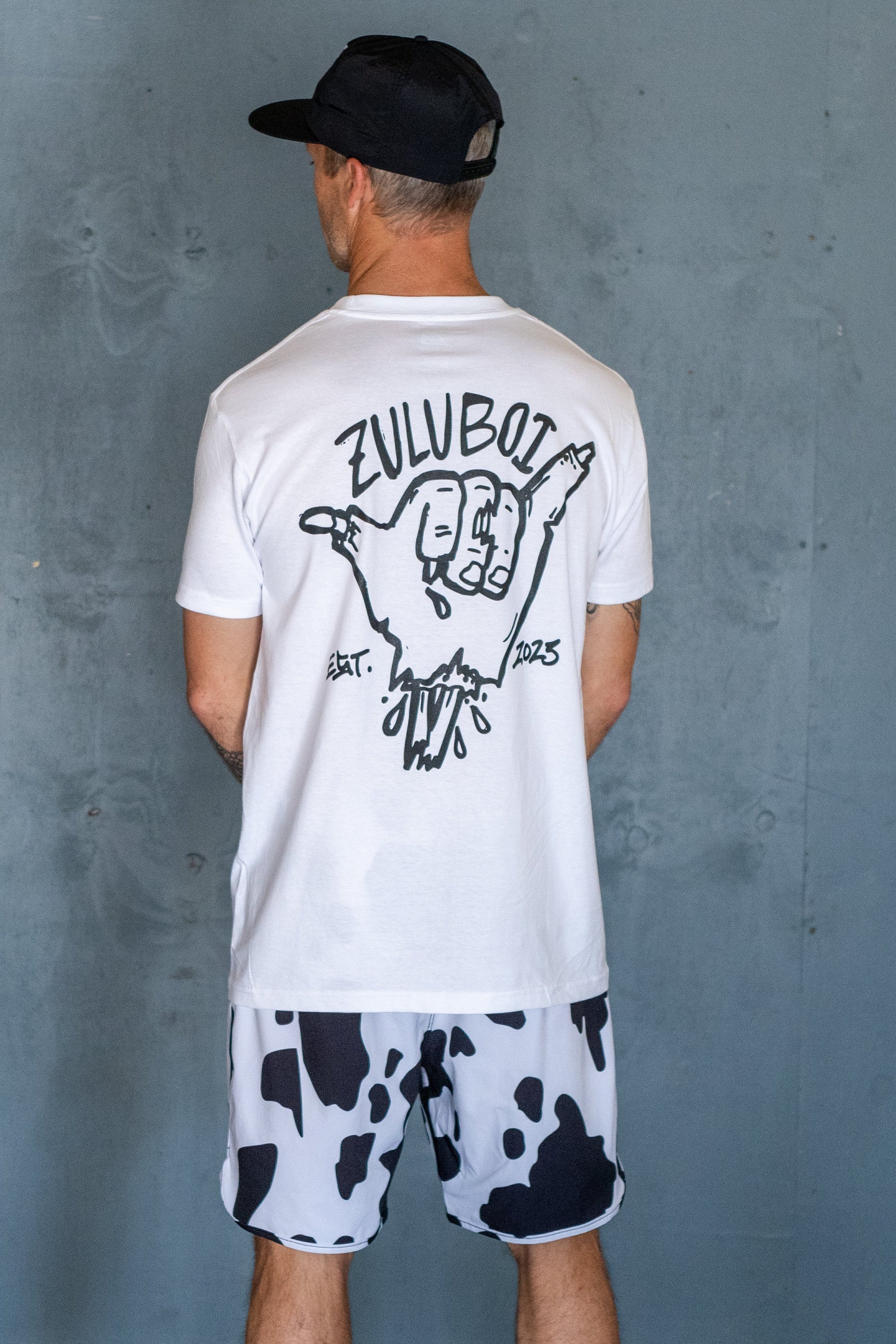 Zombie Shaka Adult T Shirt
