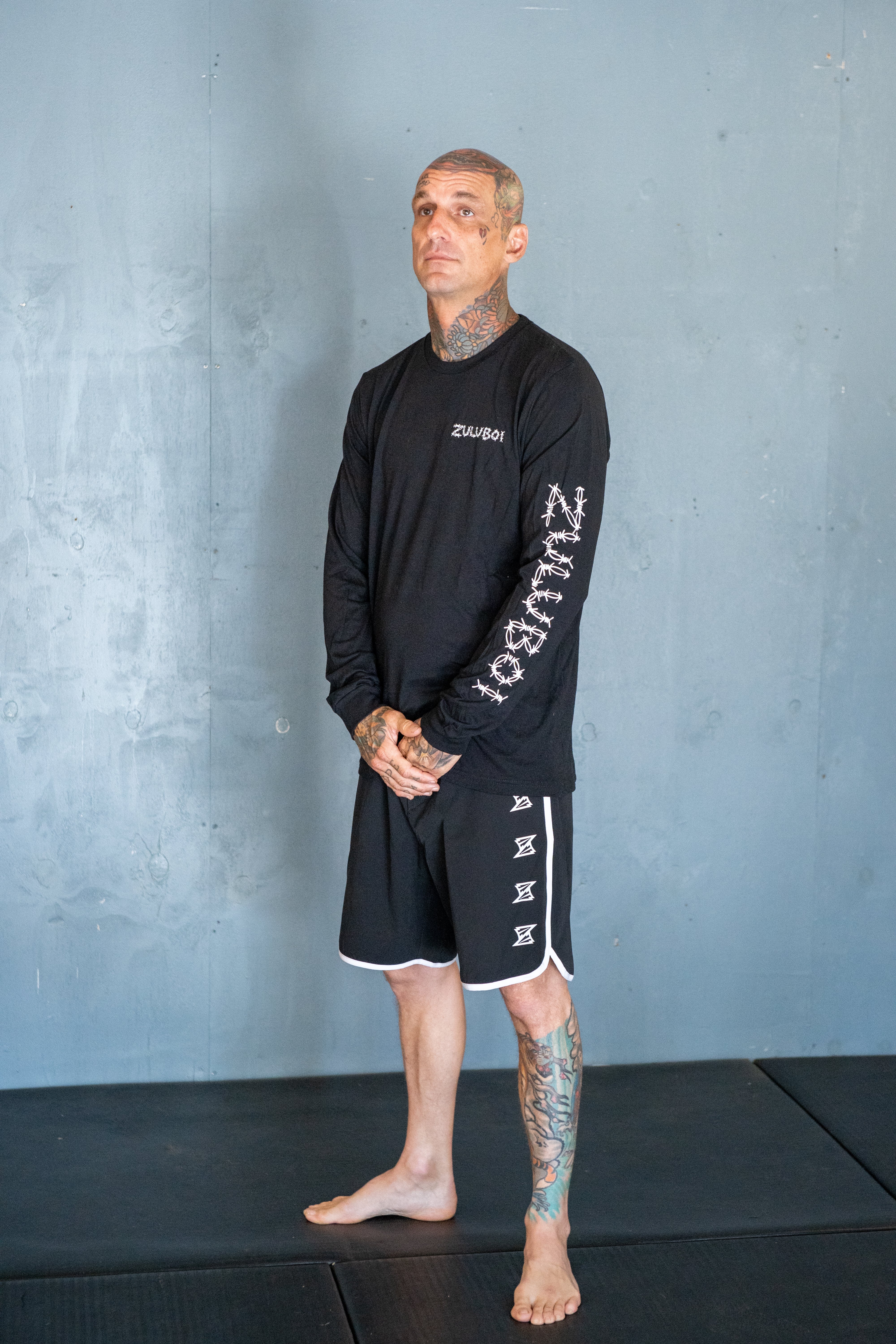 Barbwire Long Sleeve Adult T-Shirt – ZuluBoi Apparel